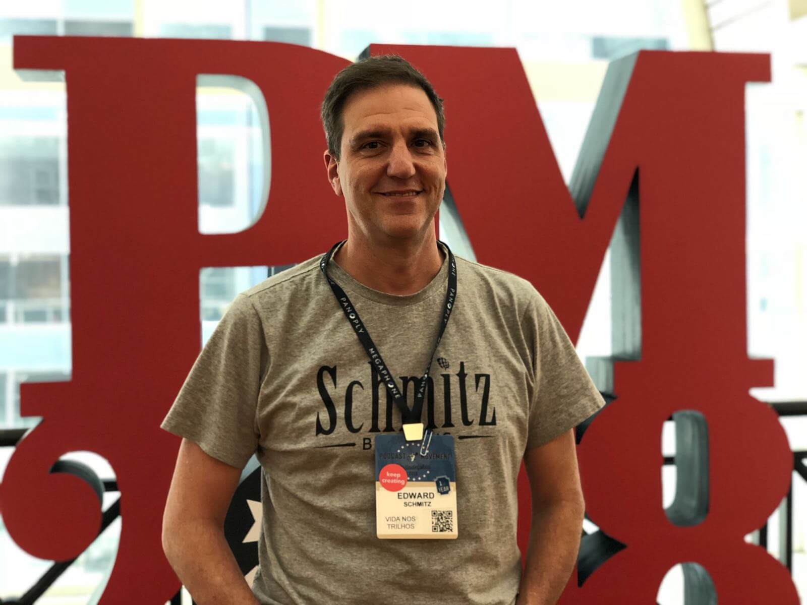 Edward no Podcast Movement 2018